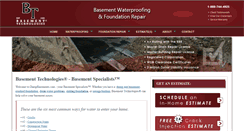 Desktop Screenshot of dampbasements.com
